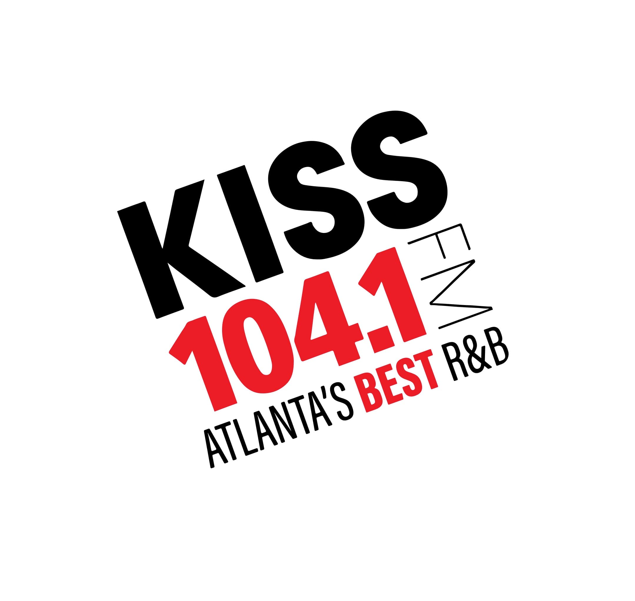 KISS 104.1 FM logo